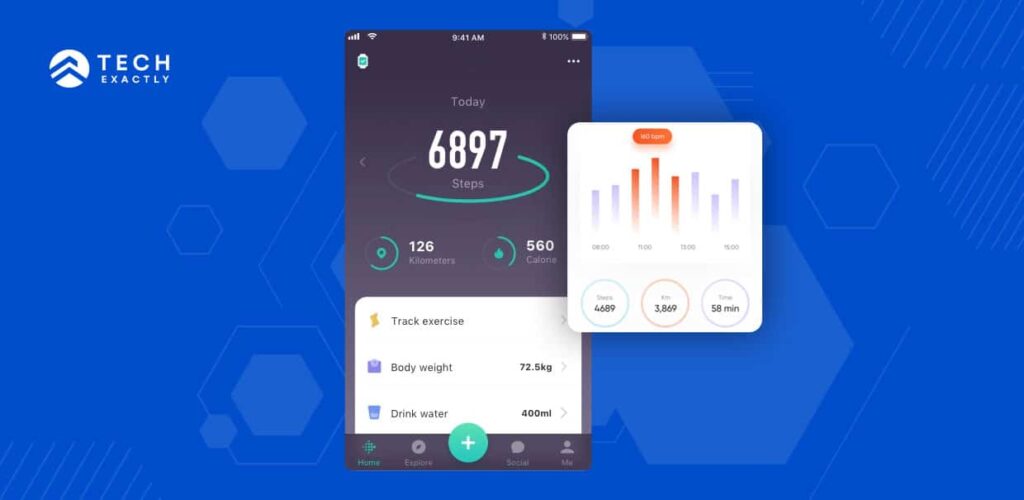 Important features for fitness tracking app development