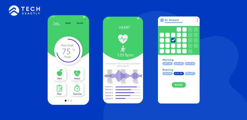 General Features of Health Tracking App