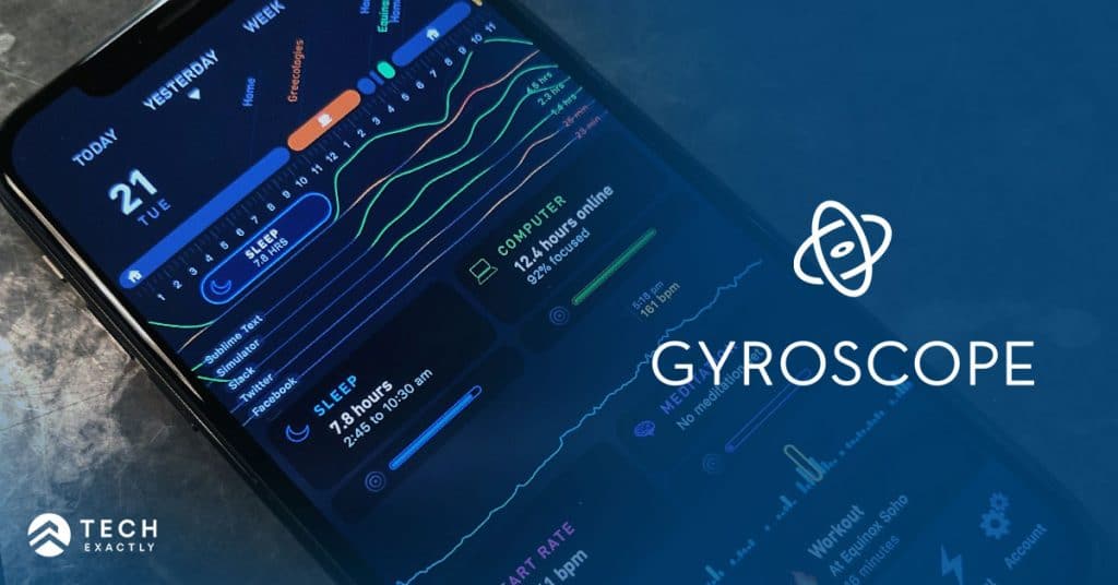 Gyroscope offers amazing health monitoring functionalities to its users with React Native