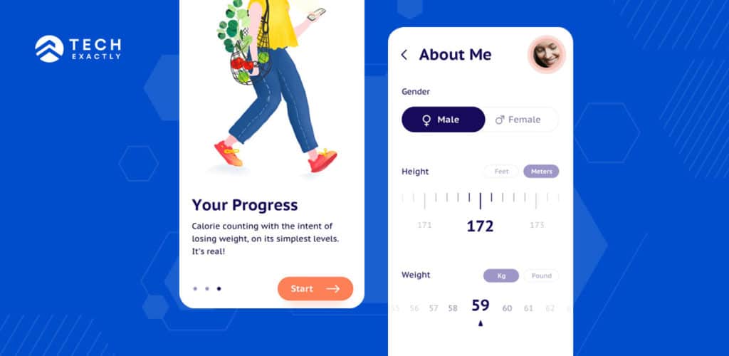 Information like gender, age, weight in the Fitness App is important for personalisation