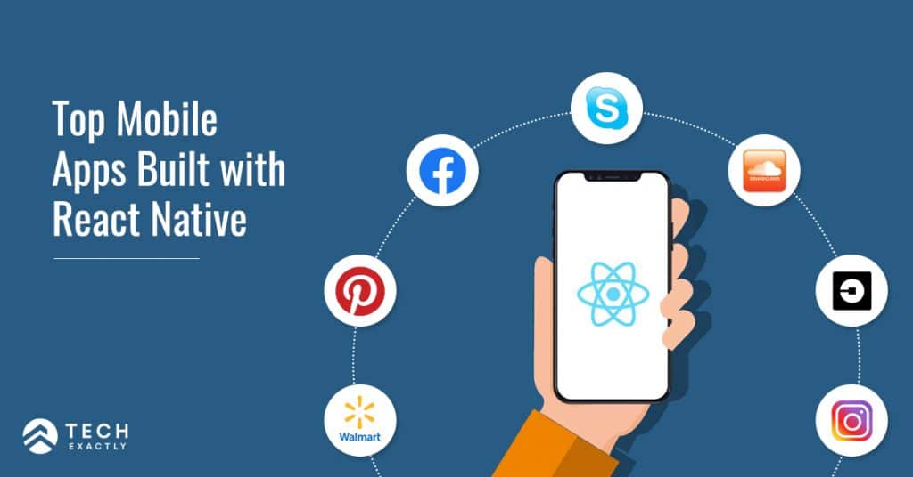 Top 15 Mobile Apps built with React Native