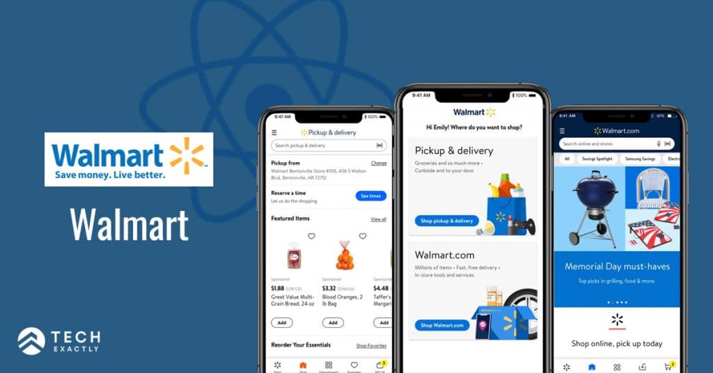 Walmart improved its overall app efficiency with React Native