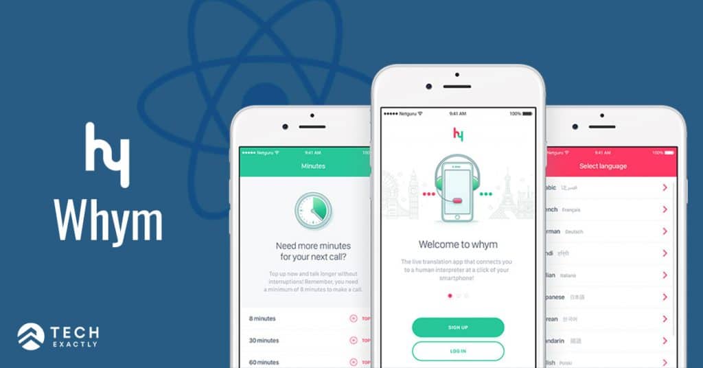 React Native made the Whym app faster and compatible with platforms beyond iOS