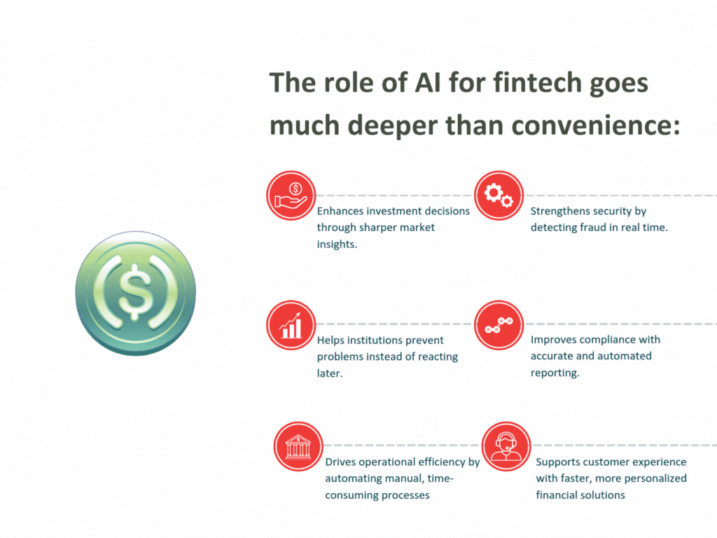 The role of AI for fintech goes much deeper than convenience 