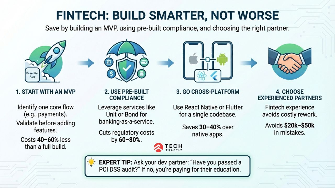 How to Reduce Fintech App Development Costs