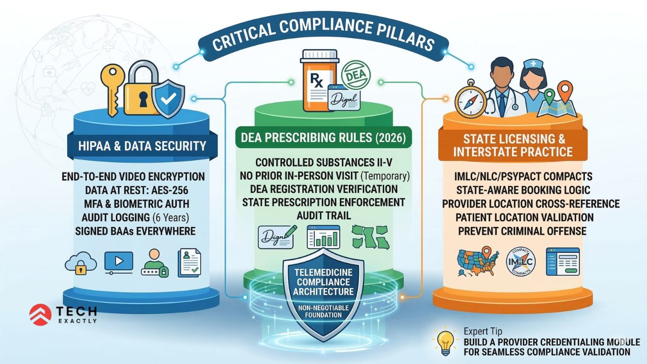 The Compliance Architecture for Telemedicine App Development